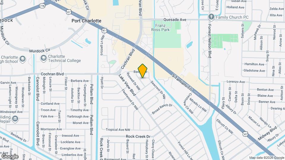 1235 Sheridan Dr NW Map and Location Details