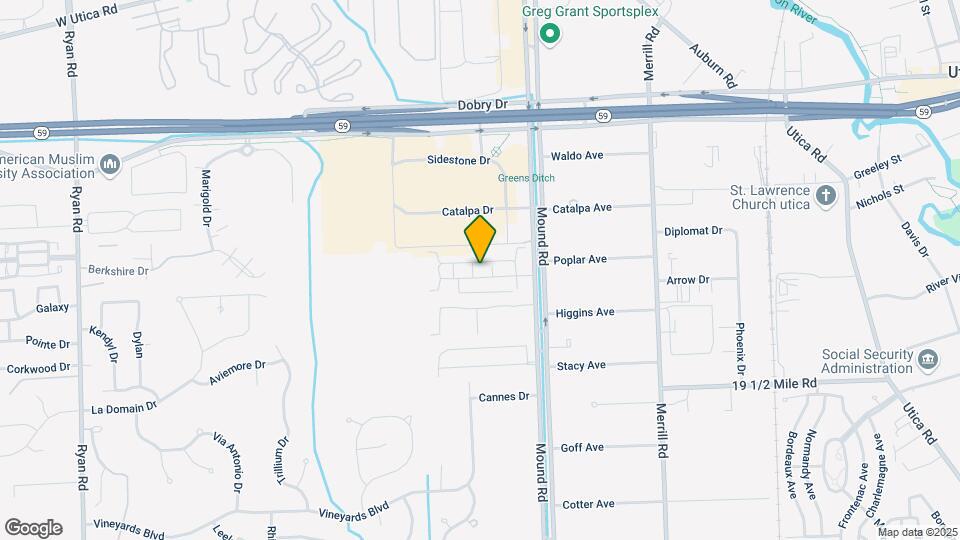 5379 Twin Oaks Dr Map and Location Details