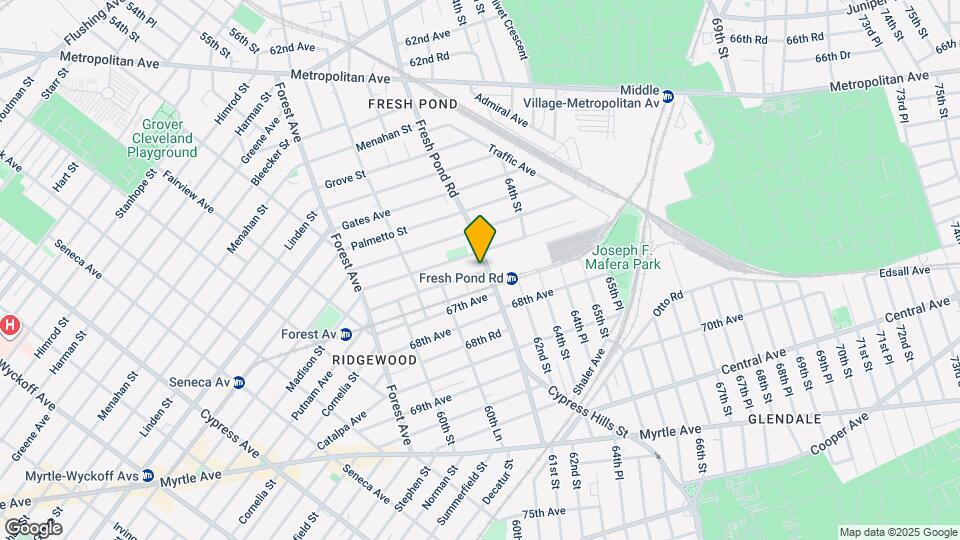 66-76 Fresh Pond Rd Mapa y Detalles de la Ubicación