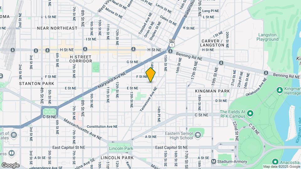 514 14th St NE Map and Location Details