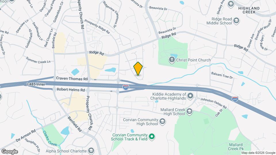 5615 Waverly Lynn Ln Map and Location Details