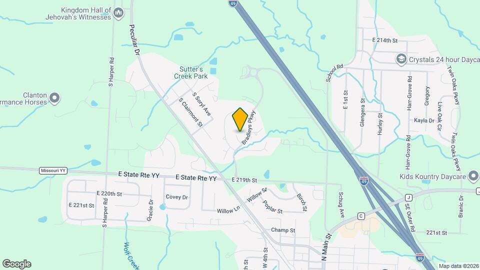 21715 North Ridge Map and Location Details