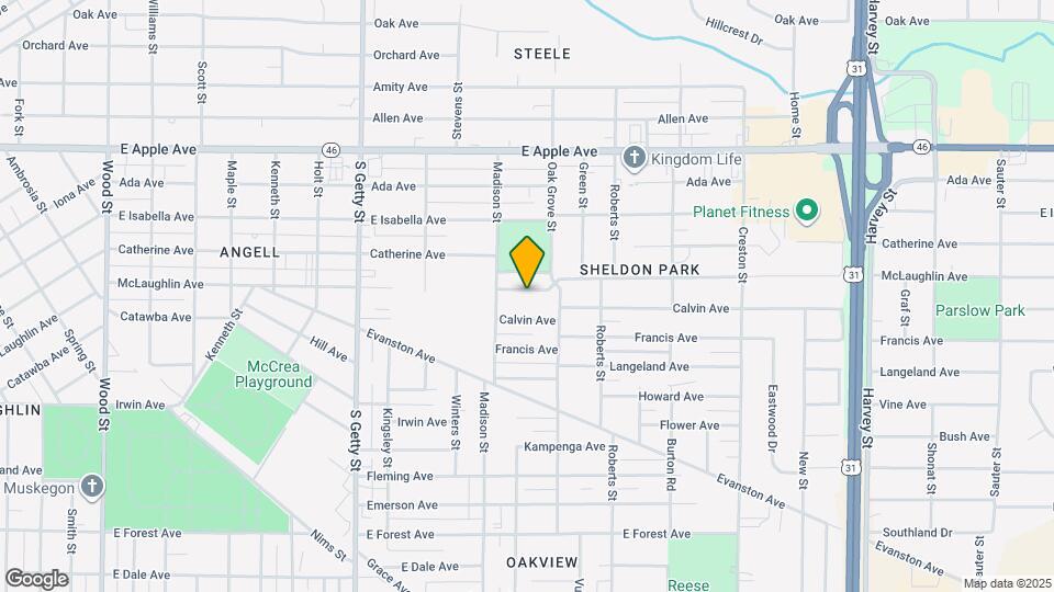 1069 McLaughlin Ave Map and Location Details