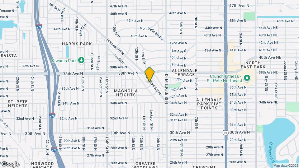 3600 Haines Rd Map and Location Details