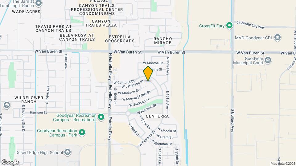15207 W Jefferson St Mapa y Detalles de la Ubicación
