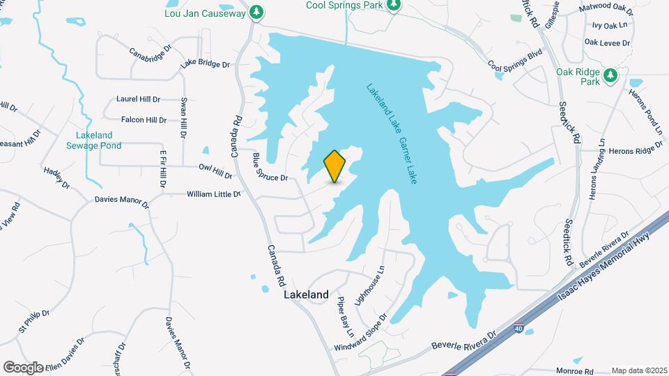 9711 Pine Point Dr Map and Location Details