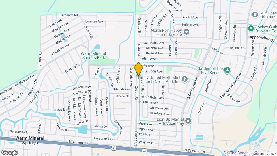 4268 Grobe St Map and Location Details