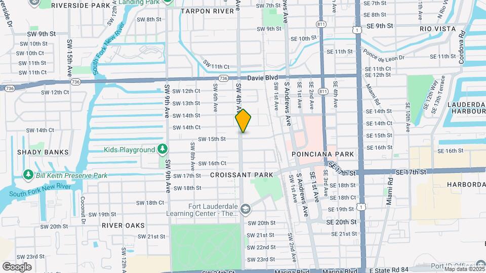 1440 SW 4th Ave Map and Location Details