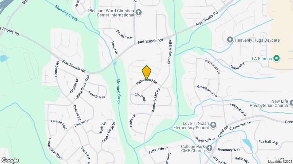 3355 Valley Bend Rd Map and Location Details