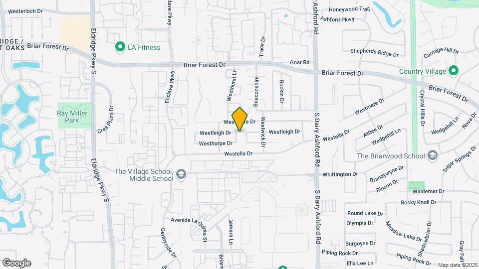 12848 Westleigh Dr Map and Location Details