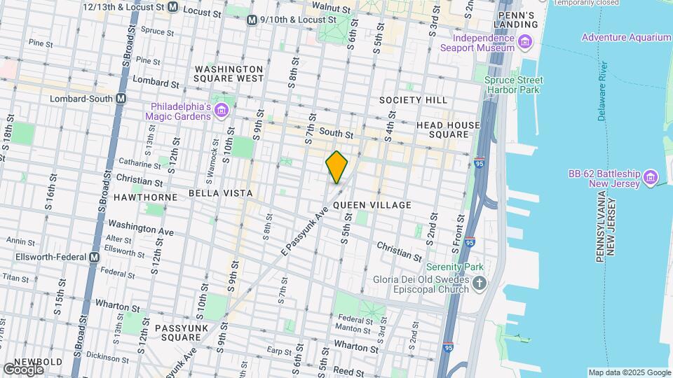 746 E Passyunk Ave Map and Location Details