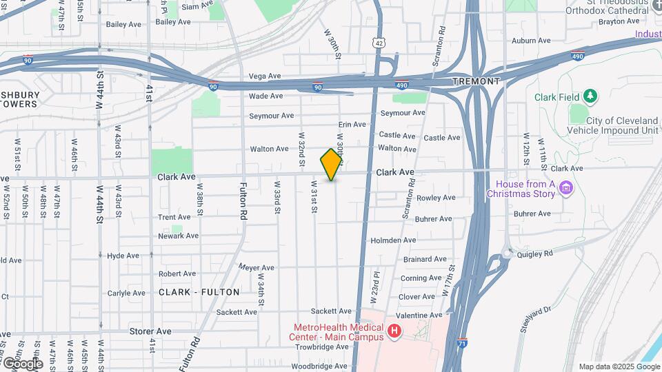 3118 W 30th St Map and Location Details