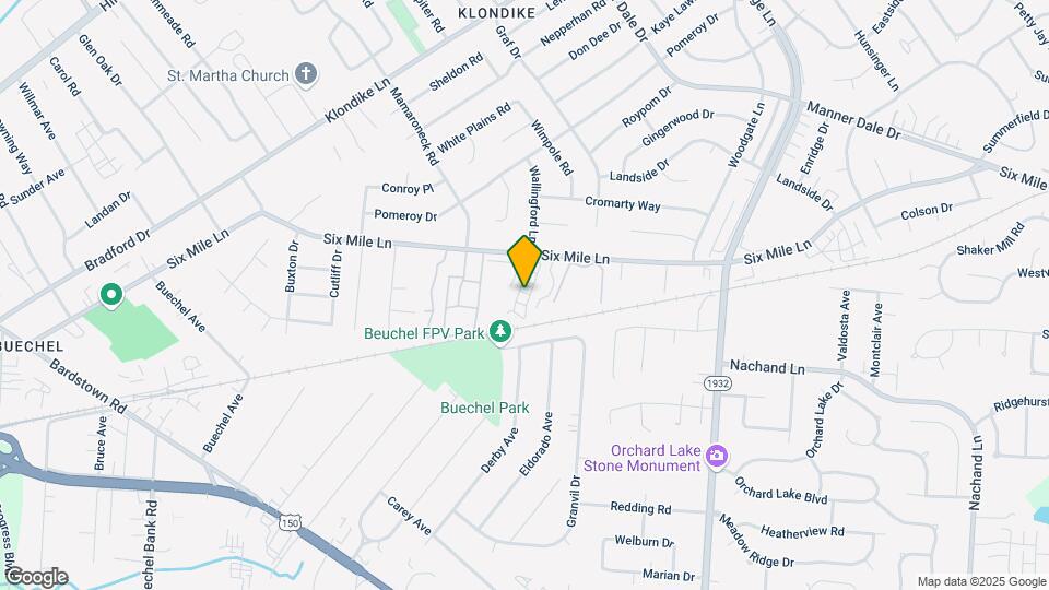 4215 Wallingford Ln Map and Location Details