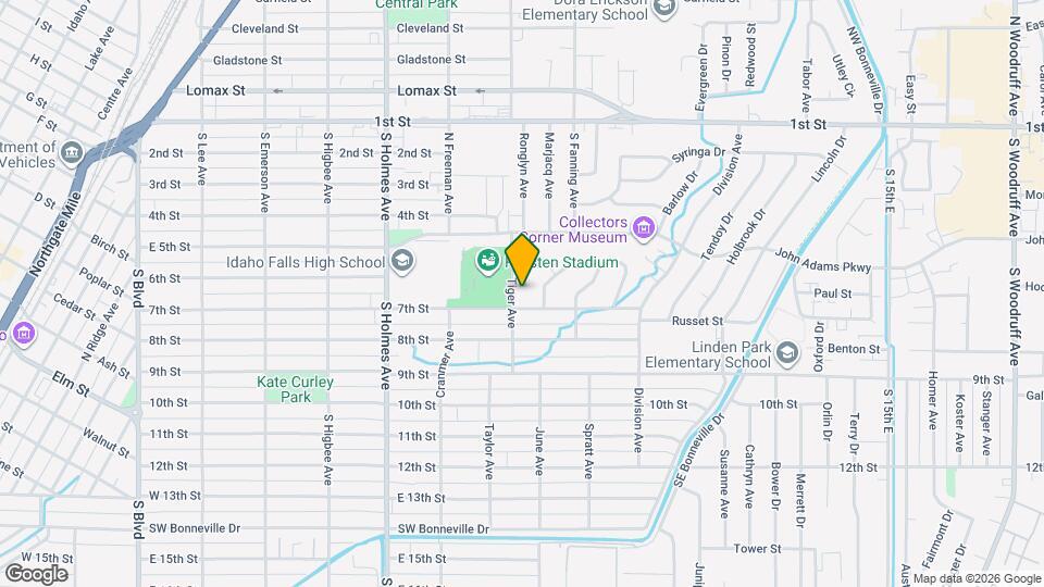 675 Tiger Ave Map and Location Details