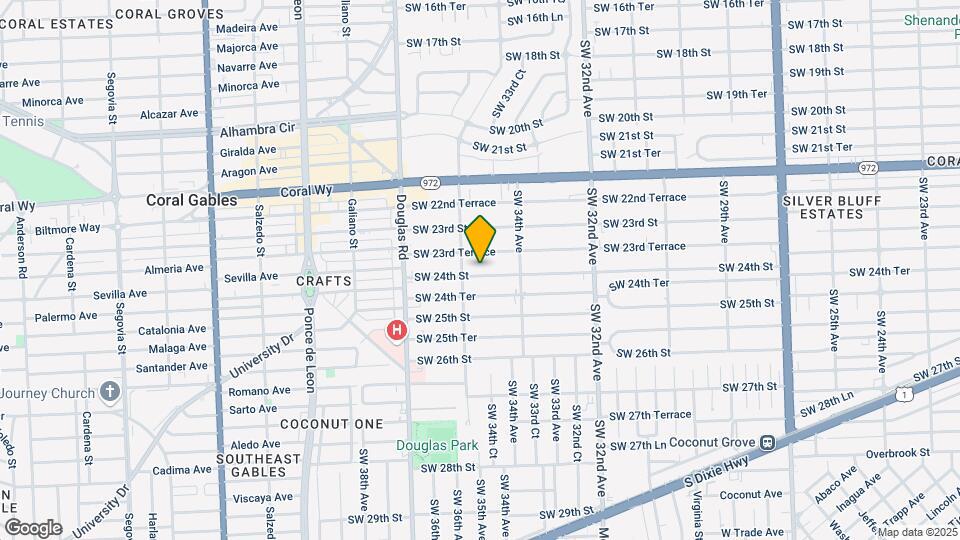 3525 SW 24th St Map and Location Details