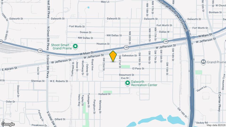 2129 San Antonio St Map and Location Details