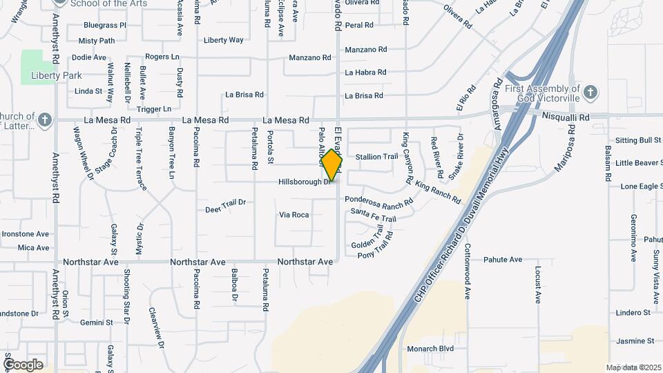 14483 Hillsborough Dr Map and Location Details