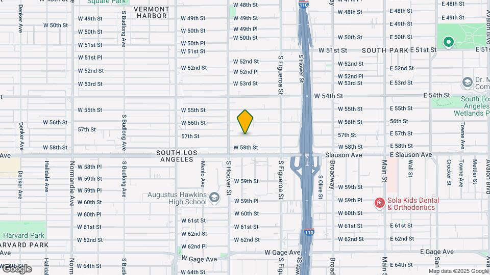 700 W 57th St Map and Location Details