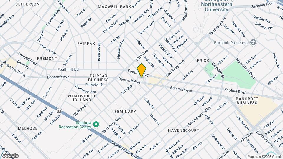 5735 Avenal Ave Map and Location Details