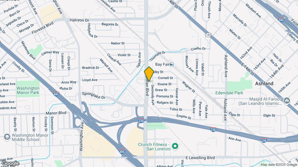 15382-15398 Hesperian Blvd Mapa y Detalles de la Ubicación