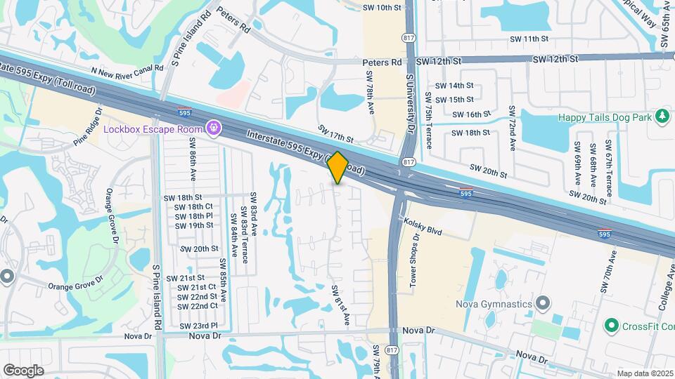 8059 SW 18th Ct Map and Location Details