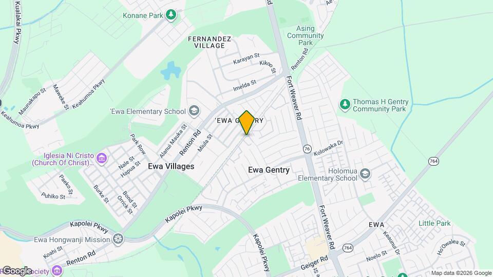 91-989-525 Puamaeole St Map and Location Details