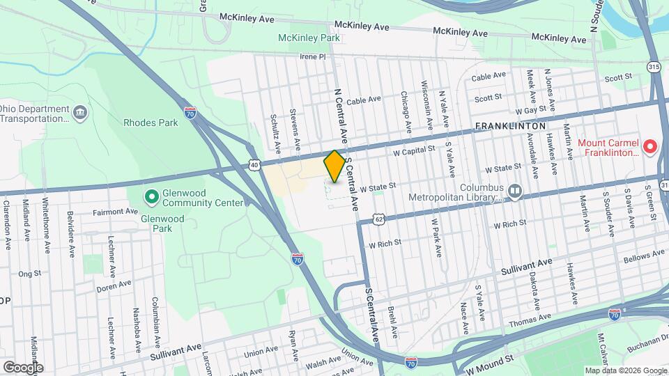 WORLEY TERRACE Map and Location Details