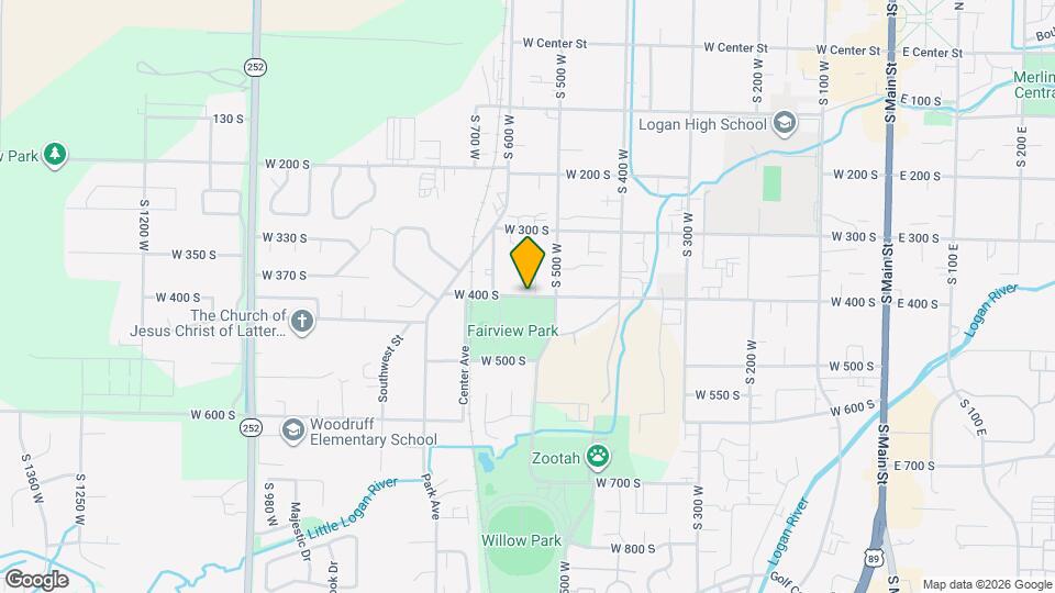 537 W 400 S Map and Location Details