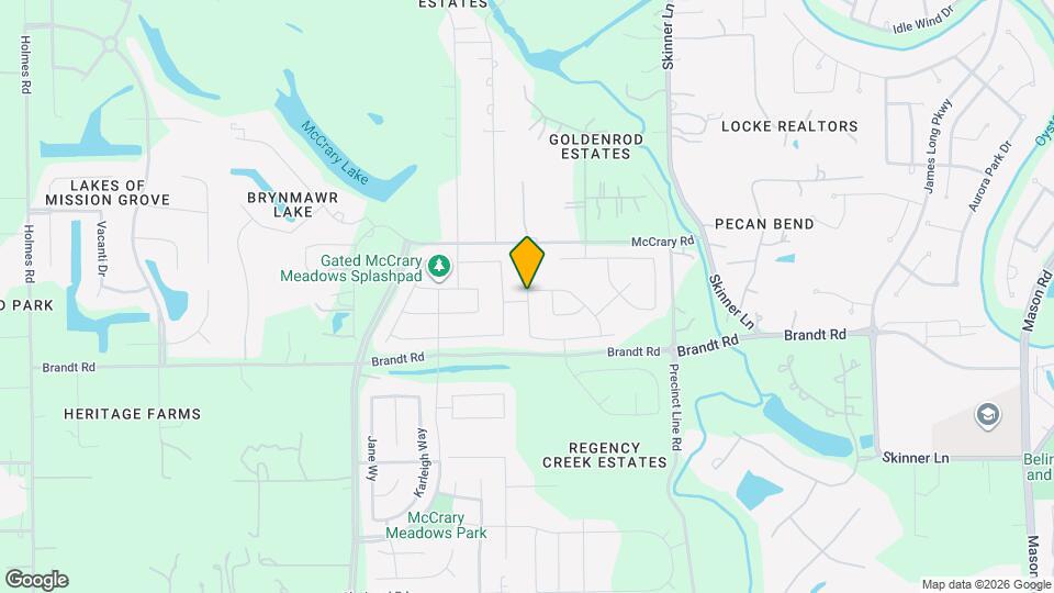3703 Homestead Ridge Ln Map and Location Details