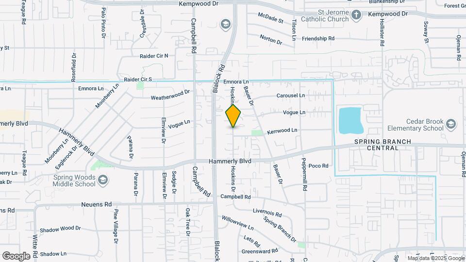 2204 Hoskins Dr Map and Location Details