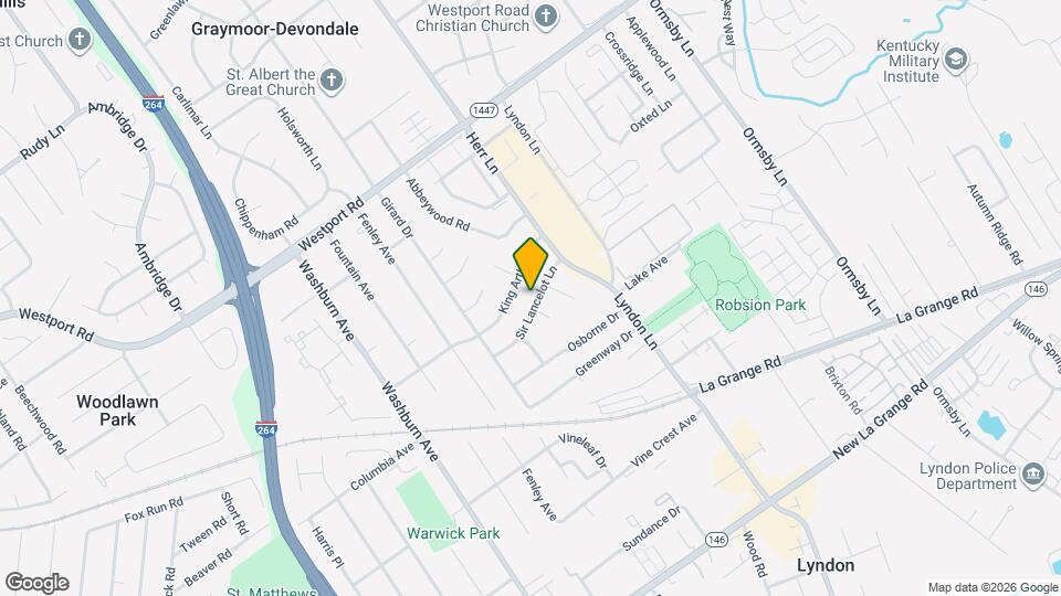 1018 Sir Lancelot Ln Mapa y Detalles de la Ubicación