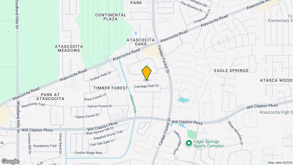 12214 Landsdown Ridge Way Map and Location Details