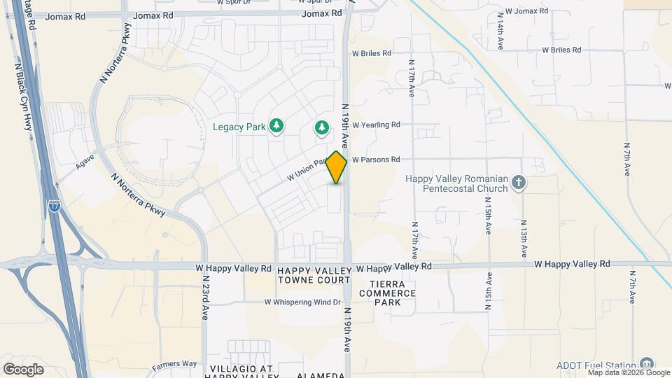 25428 N 19th Dr Map and Location Details