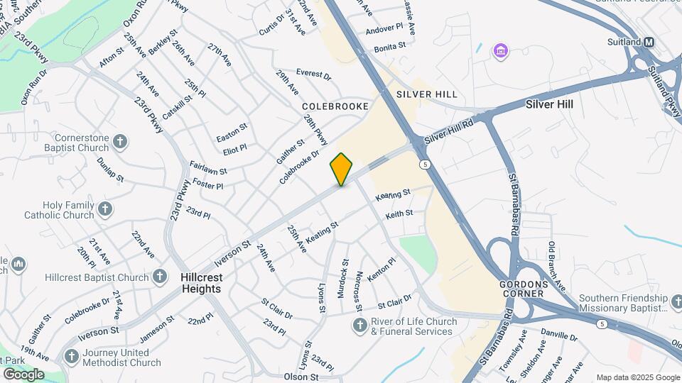 2737 Iverson St Map and Location Details