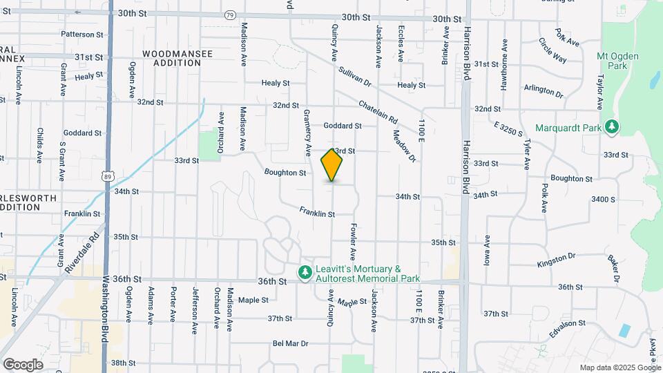 3371 Quincy Ave Map and Location Details