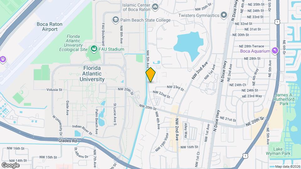 2350 NW 5th Ave Map and Location Details