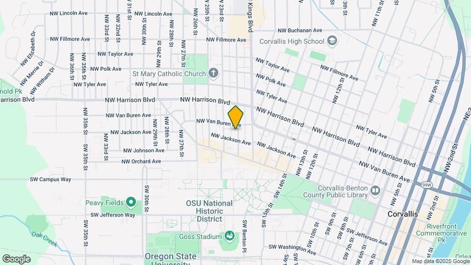 222 NW 21st Map and Location Details