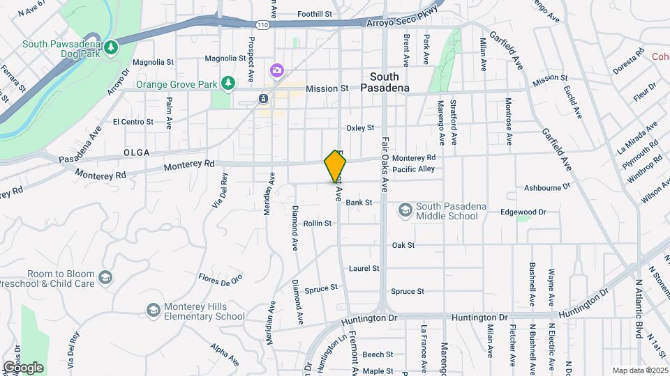 1325 Lynden St Map and Location Details