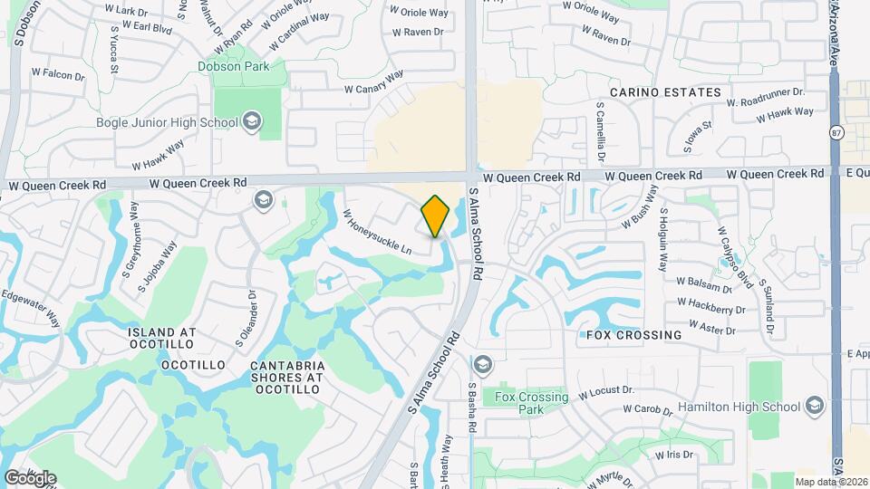 3241 S Horizon Pl Map and Location Details