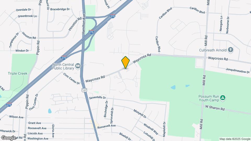 2063 Waycross Rd Map and Location Details