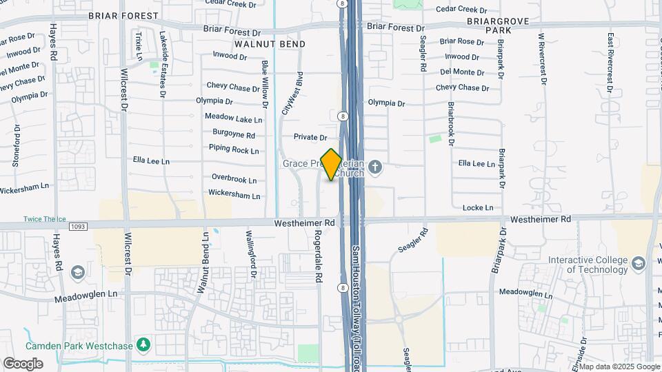 Furnished Studio - Houston Mapa y Detalles de la Ubicación