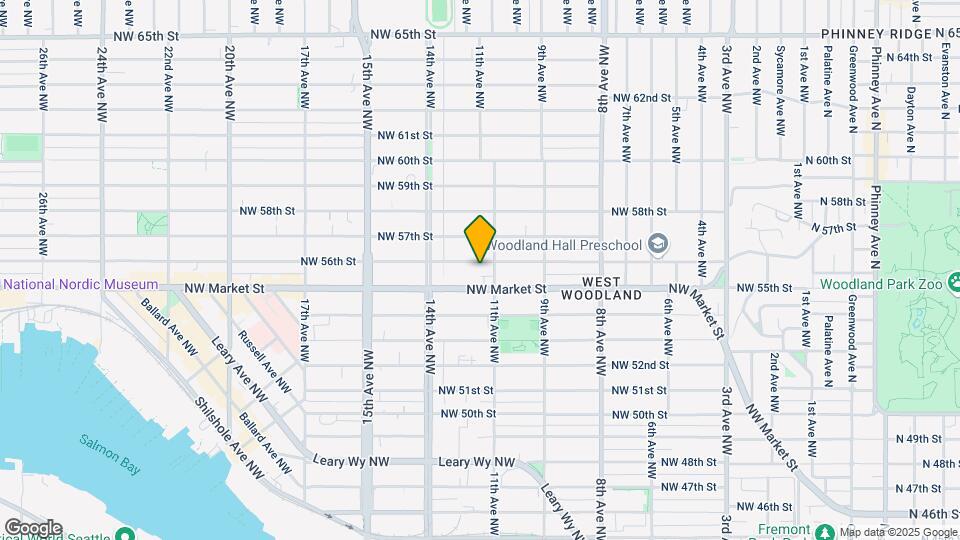 1111 NW 56th St Map and Location Details