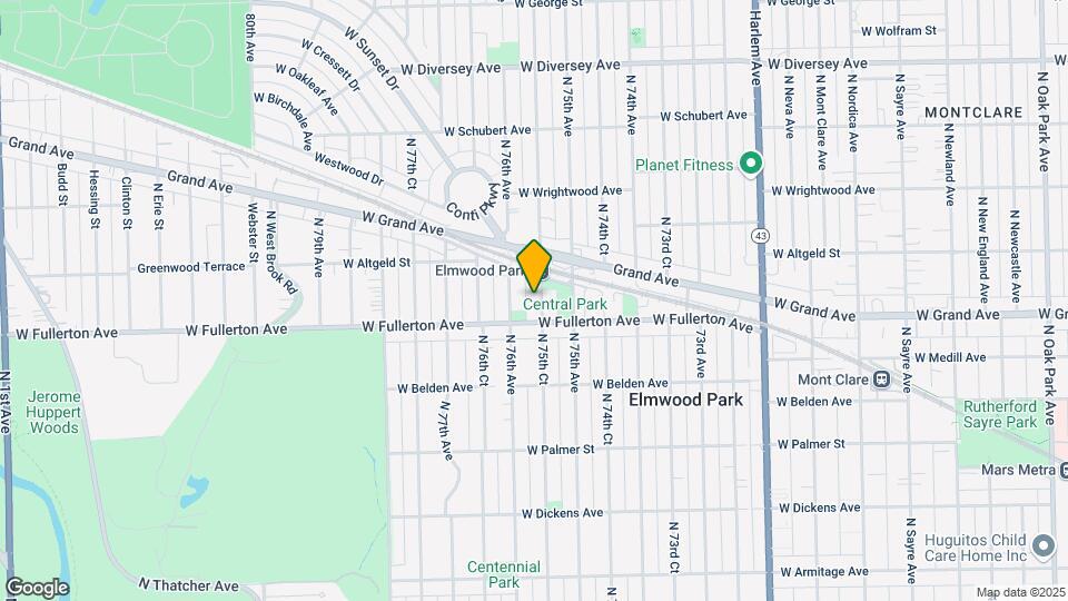 2418 N 75th Ct Map and Location Details