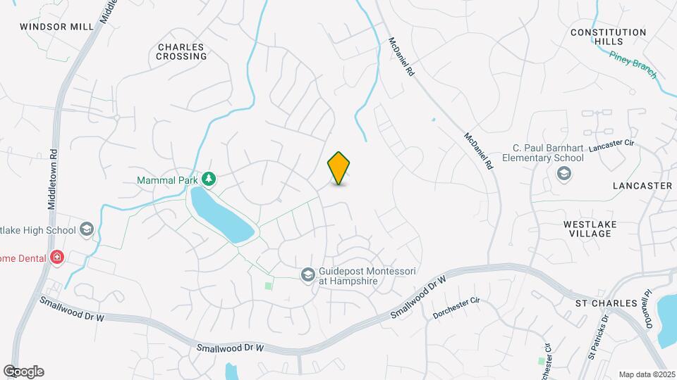 6433 Pangolin Ct Map and Location Details
