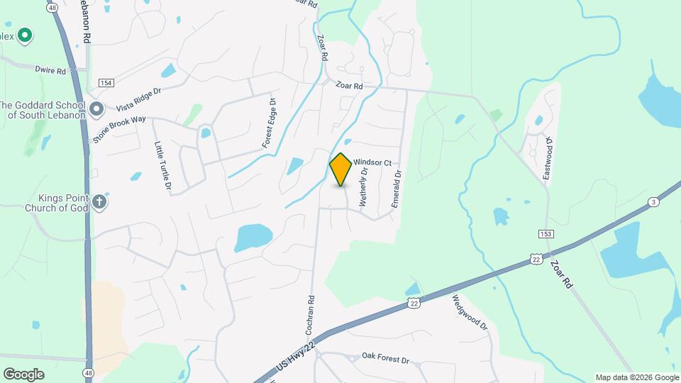 5565 Windsor Ct Mapa y Detalles de la Ubicación