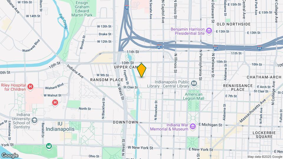 335 W 9th St Map and Location Details