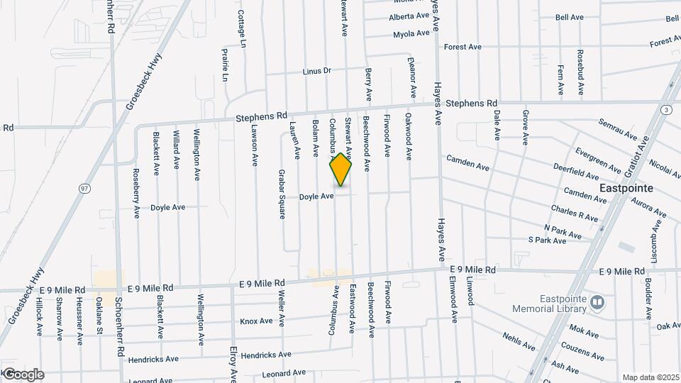 23504 Columbus Ave Map and Location Details