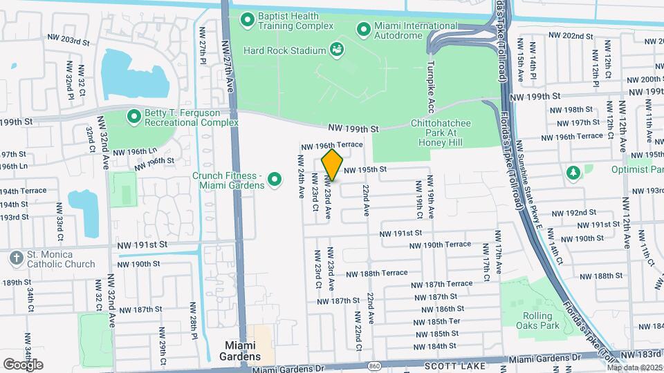 19401 NW 23rd Ave, Unit C3 Map and Location Details