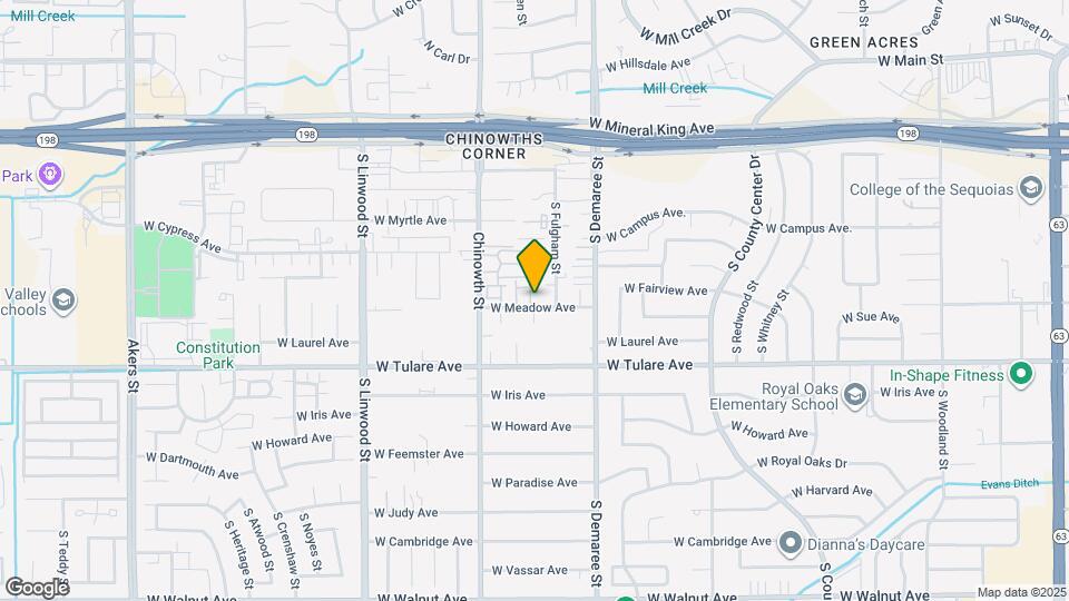 3902 W Meadow Ave Map and Location Details