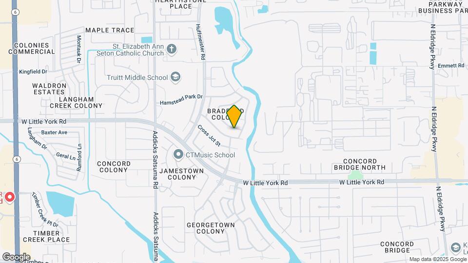 14523 Briton Cove Dr Map and Location Details